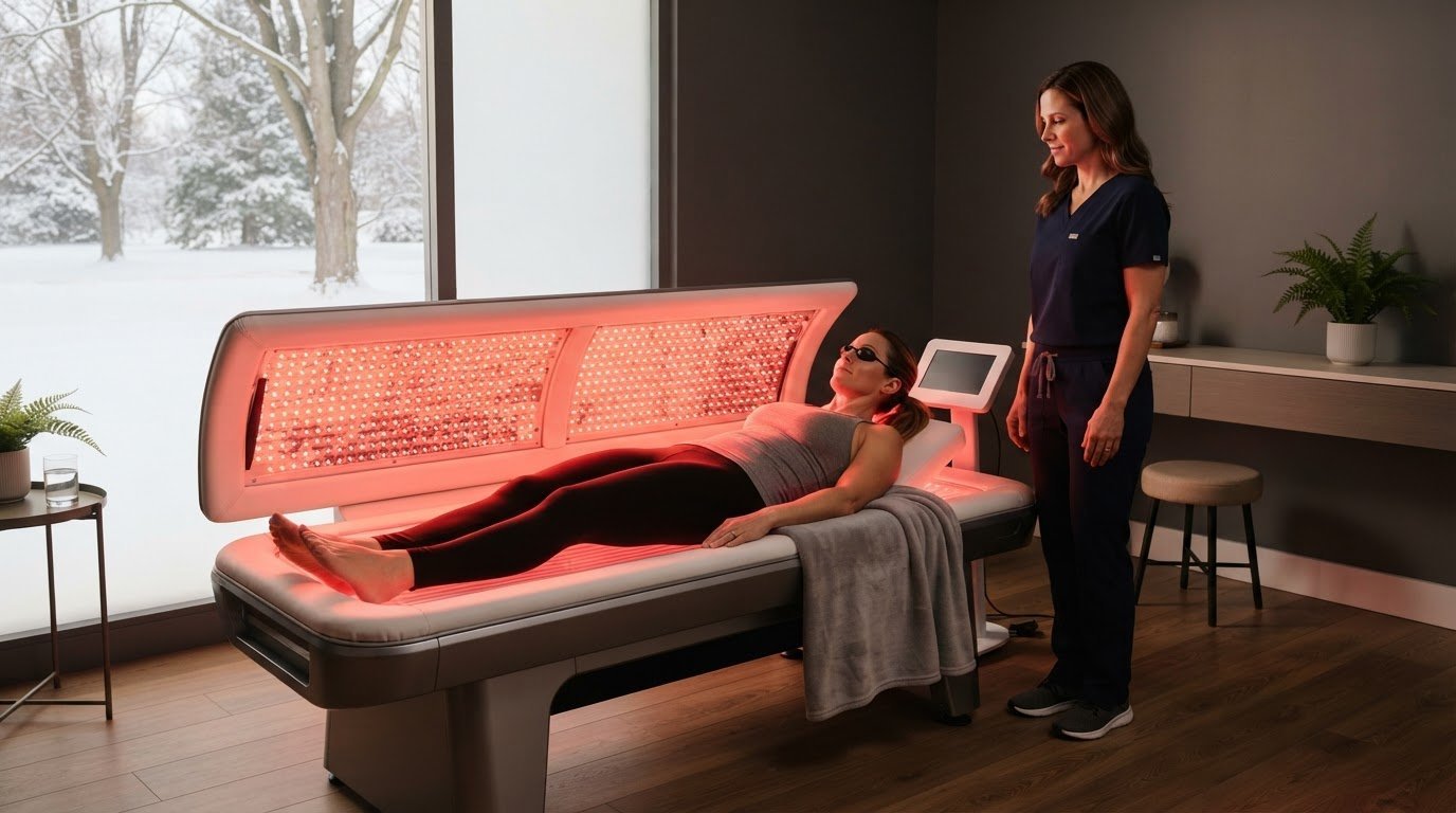 Full Body Red Light Bed Benefits and How to Use Them in Western NY
